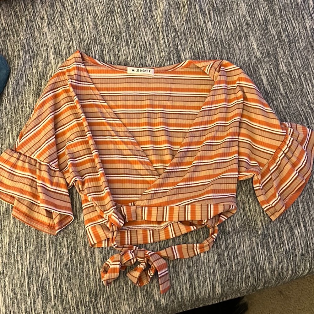 Wild Honey Crop Blouse